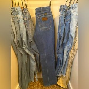 Womens Wrangler Flare Jeans (Vintage)